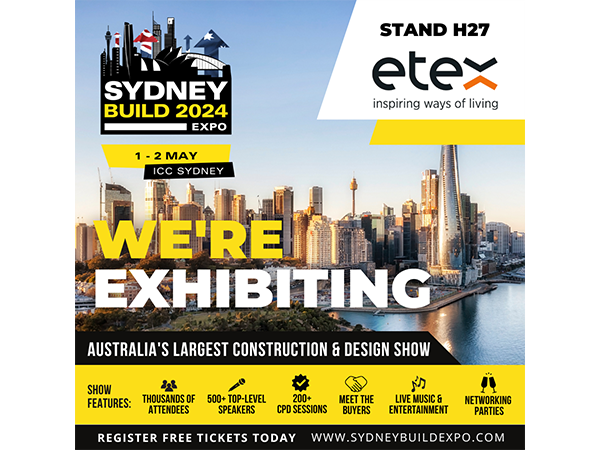 Siniat showcasing at Sydney Build 2024