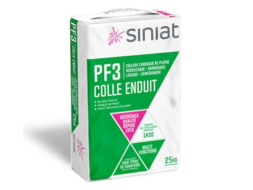Siniat - Colle enduit PF3